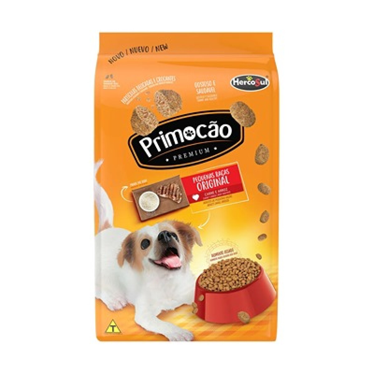 PRIMOCAO PREMIUM ORIGINAL RAZAS MINI 10,1 KG (Carne y Arroz) - Unica 