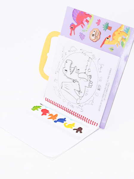 PINTO MIS CUENTOS DINOSAURIOS MULTICOLOR