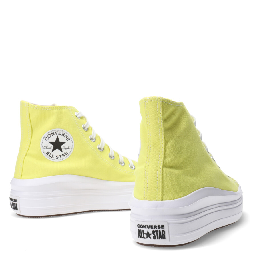Championes de Mujer Converse - All Star Plataforma Chuck Taylor Move Amarillo
