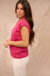 REMERA FABIANA FUCSIA REMERA FABIANA FUCSIA
