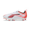 Championes Futbol Cancha Puma ULTRA 5 PLAY FG/AG Jr de Niños - 108170 01 Blanco