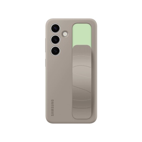 Funda Samsung Standing Grip Case con Correa y Soporte para Galaxy S24 Beige