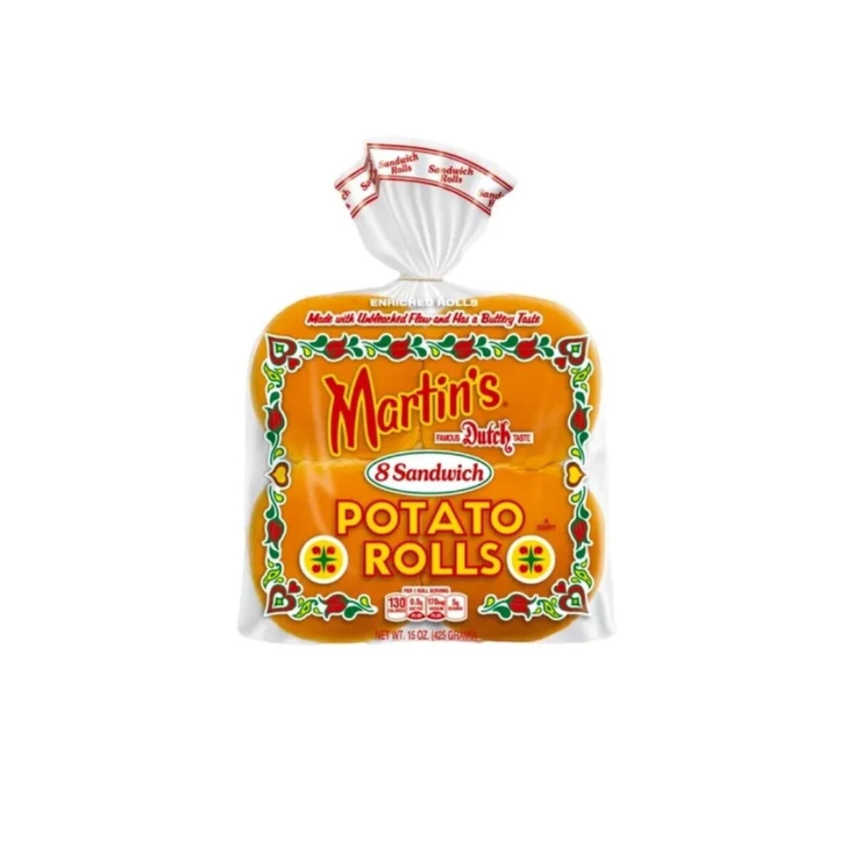 Pan hamburguesas Martins - 8 ud. 