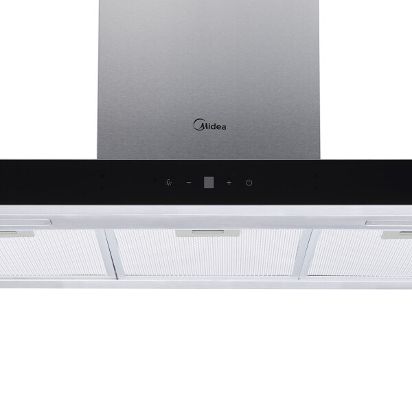 Campana de isla extractora purificadora 90cm Midea MH90M83ET24MB Campana de isla extractora purificadora 90cm Midea MH90M83ET24MB