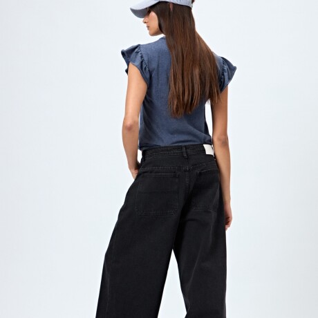 JEAN TISSU Negro