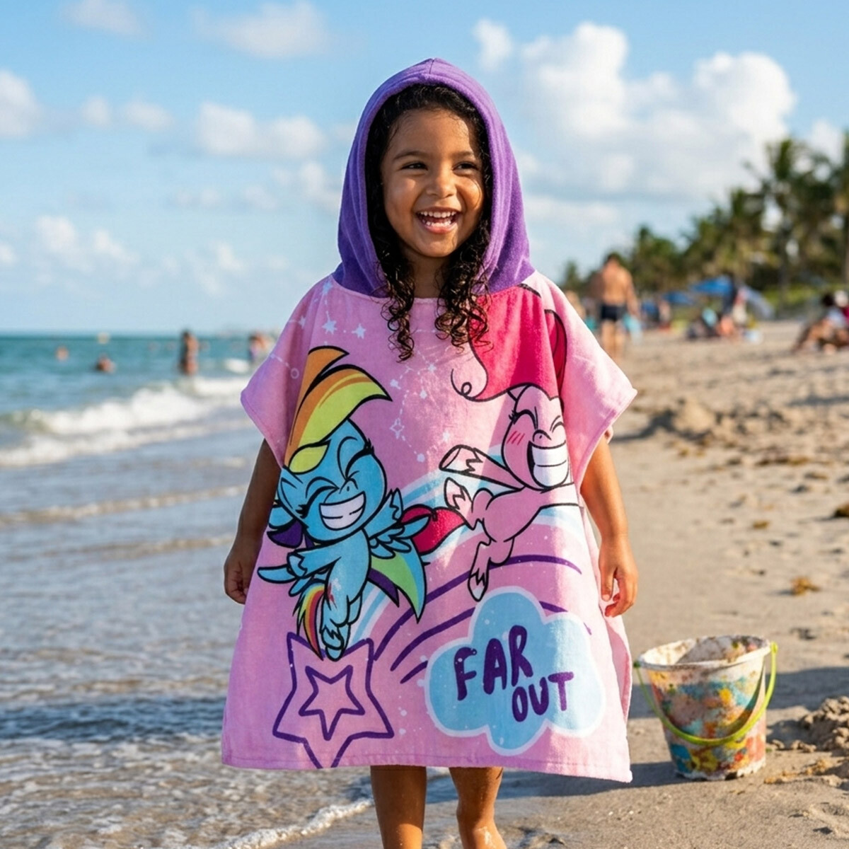 Bata Poncho de Baño Infantil My Little Pony 