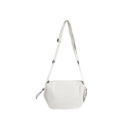 Bandolera cruzada regulable con correa ajustable Blanco