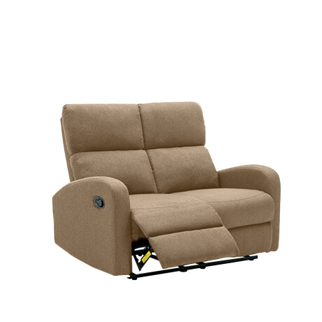 Sillon reclinable dos TAOS, de apertura mecanica, tapizada en tela MOCCHA