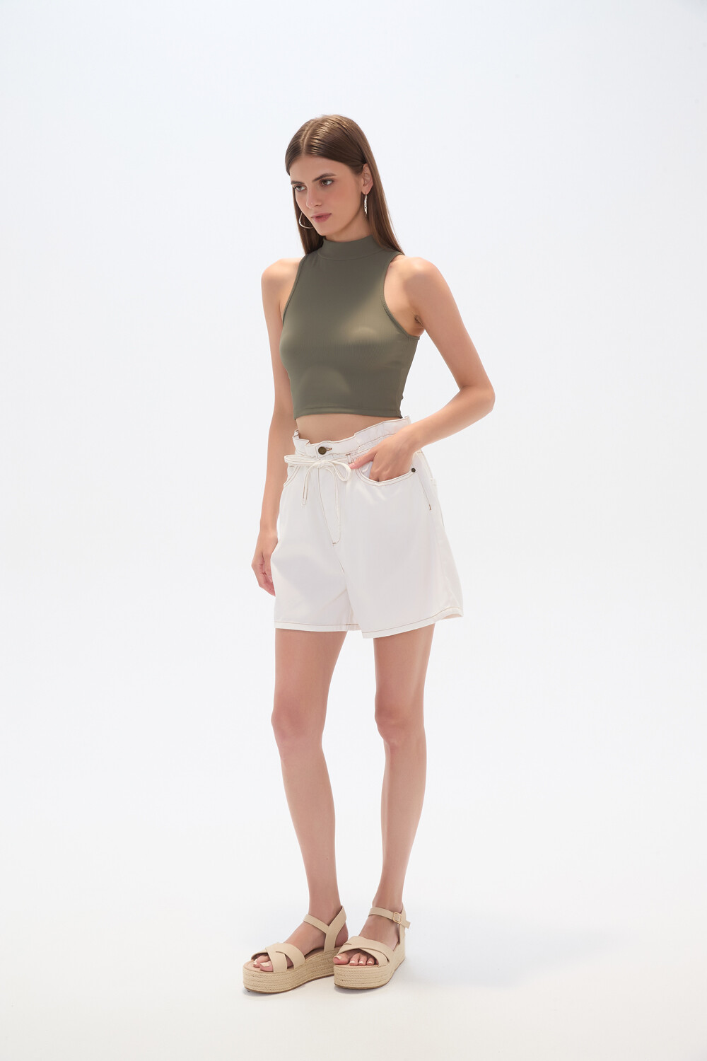 Short Nirae Blanco