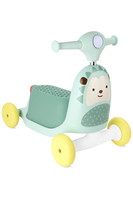 Andador, buggy y monopatín 3 en 1, diseño erizo Sin color