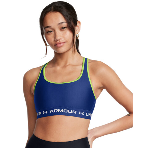 Crossback Mid Bra-RED BLU-432
