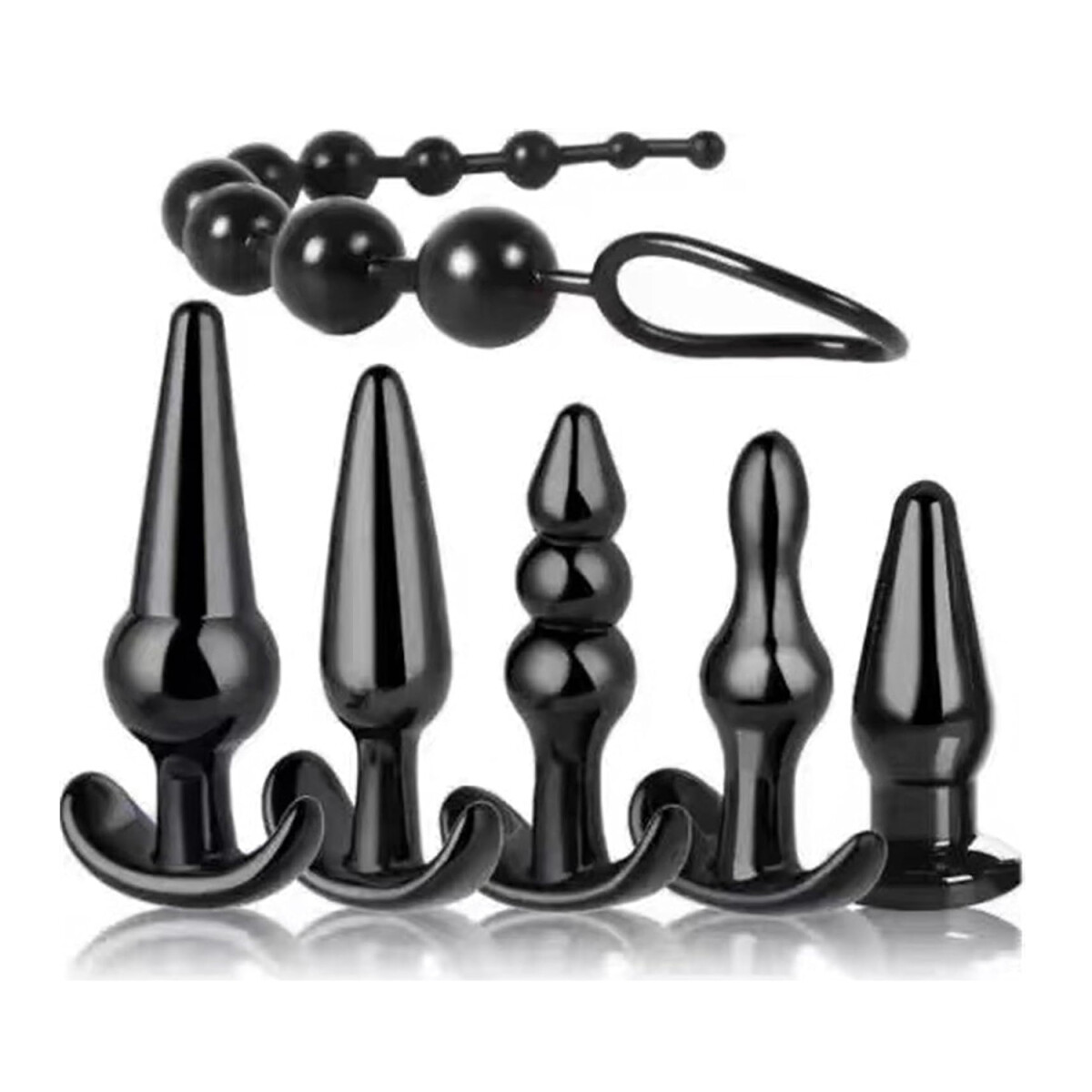 Kit Entrenamiento Anal Plugs 6 Piezas 