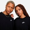 Abrigo Nike Sportswear Club Fleece de Mujer Negro