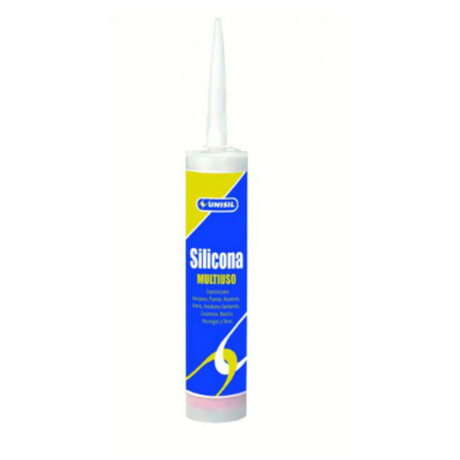 SILICONA MULTIUSO ACETICA TRANSPARENTE CARTUCHO UNISIL ++ N/a
