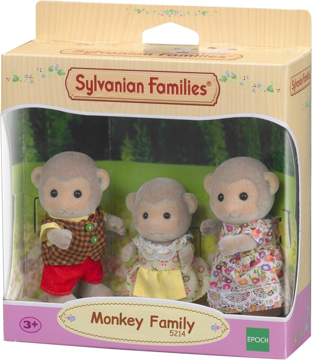 Sylvanian Families Familia De 3 Monitos 