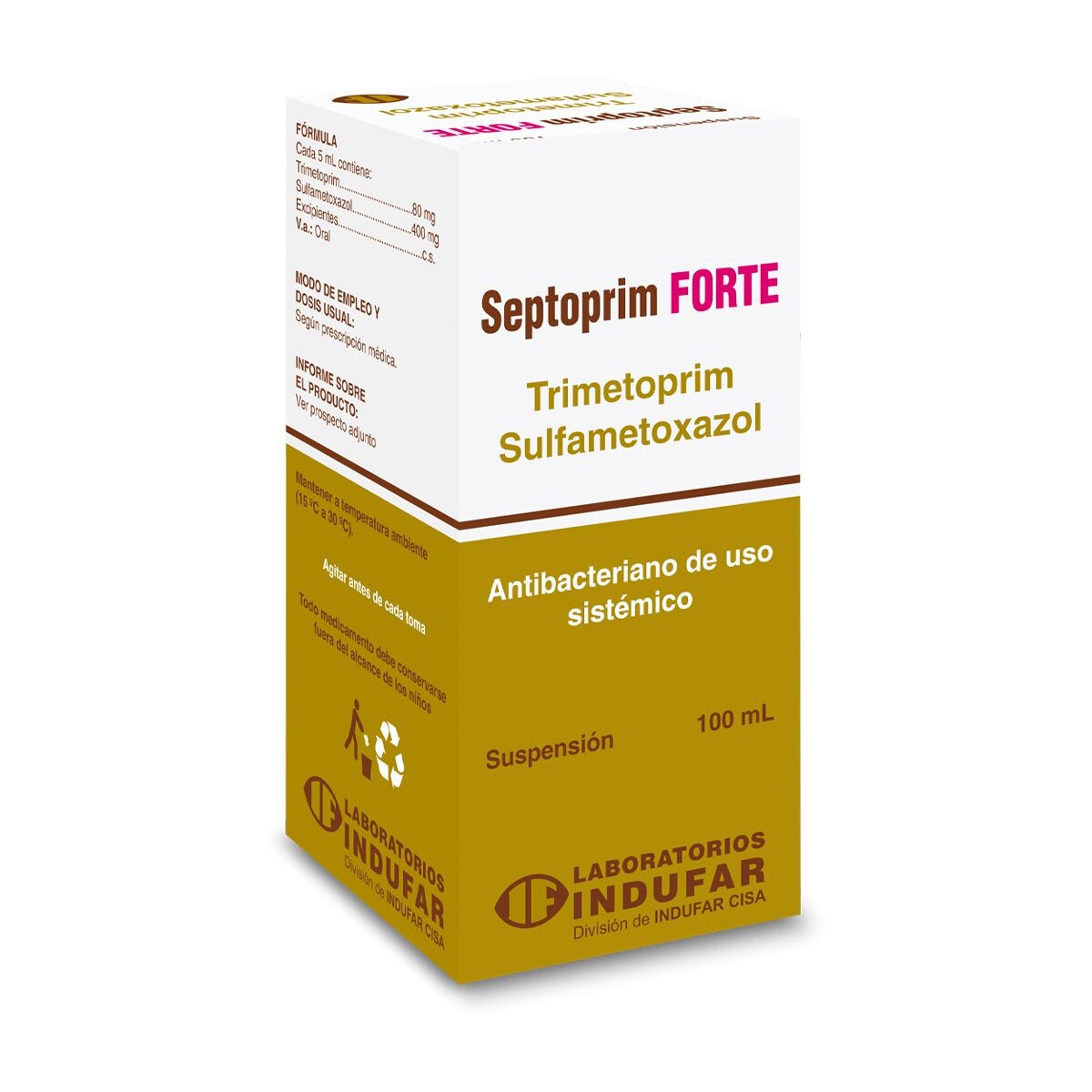 SEPTOPRIM FORTE SUSP. FR. X 100 ML. 
