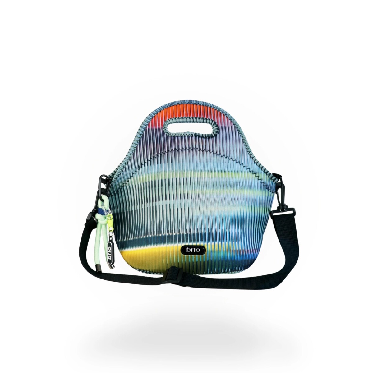 Lunchera de Neopreno Brio LB121-CRY Big Bro con Correa - CRYSTAL 