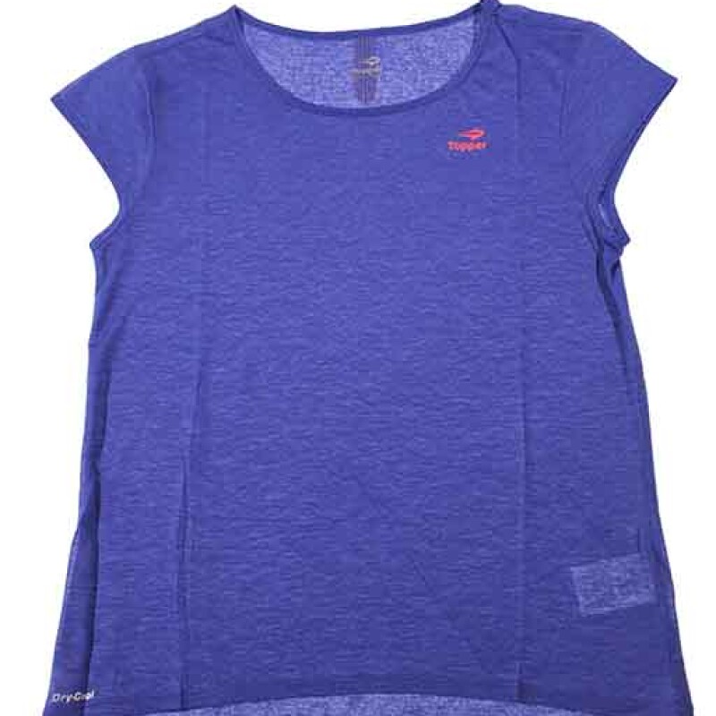 Remera de Mujer Topper Training Woman Azul Real