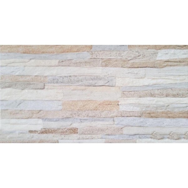 REVESTIMIENTO IMITACIÓN PIEDRA STONE BEIGE HD 31X59 CM Revestimiento Imitación Piedra Stone Beige Hd 31x59 Cm
