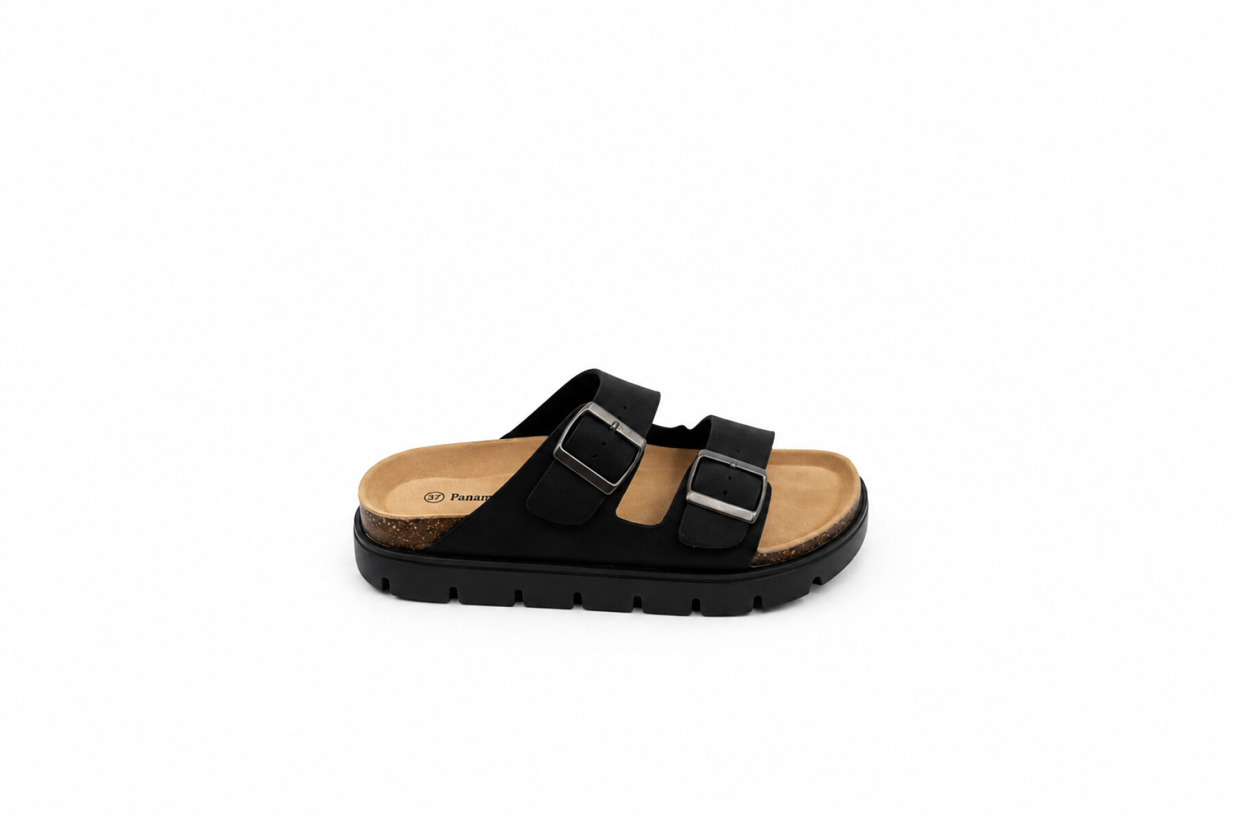 Sandalia de dama Panama Jack - BLACK 