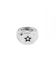 TwoJeys Anillo Star Signet Plata TwoJeys Anillo Star Signet Plata