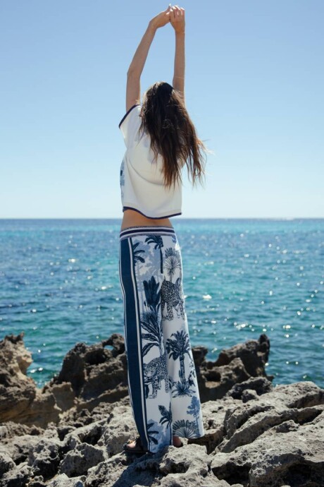 Pantalón Tropique Tejido Pantalón Tropique Tejido