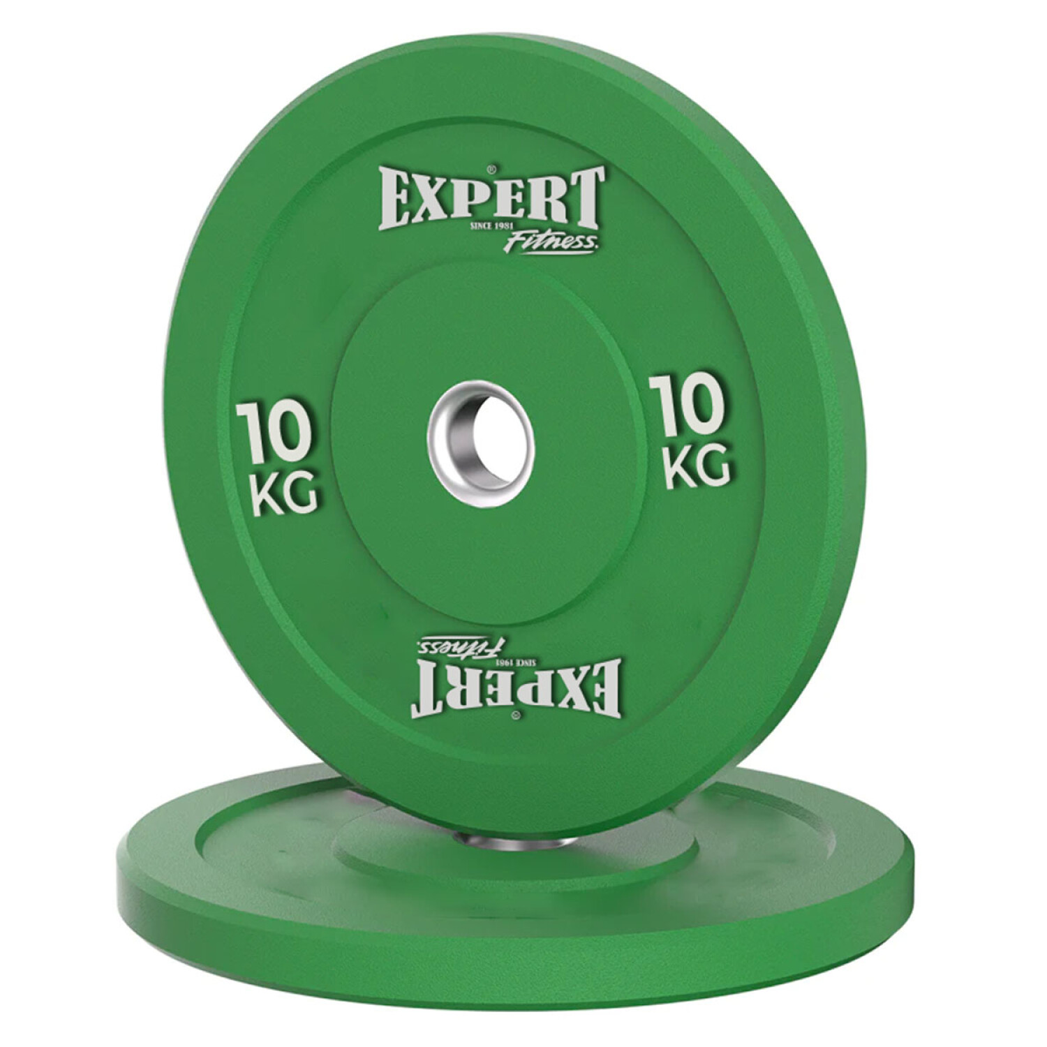 Disco Olímpico 10Kg Expert Revestido En Goma C/ Aro Metal Pesa P