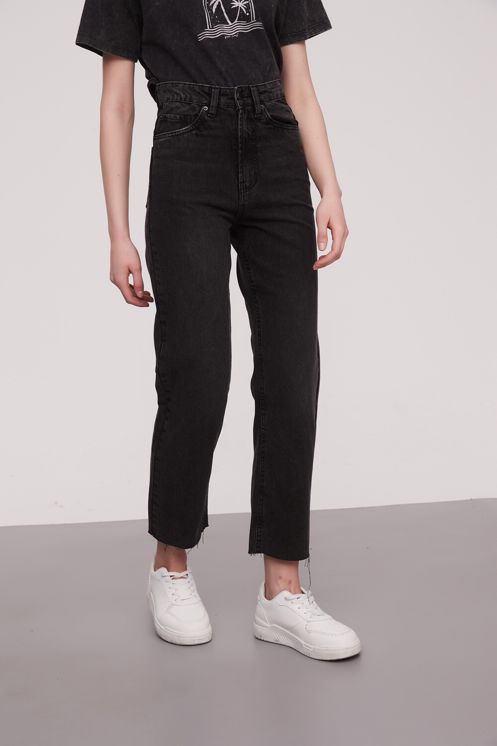 Pantalon Goity Gris Oscuro