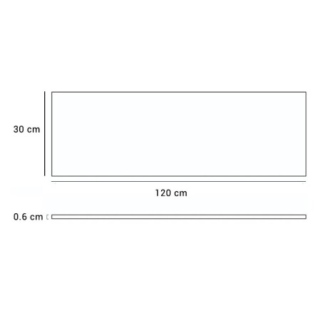 PL31240 Panel LED 40W 120X30CM Luz Fría