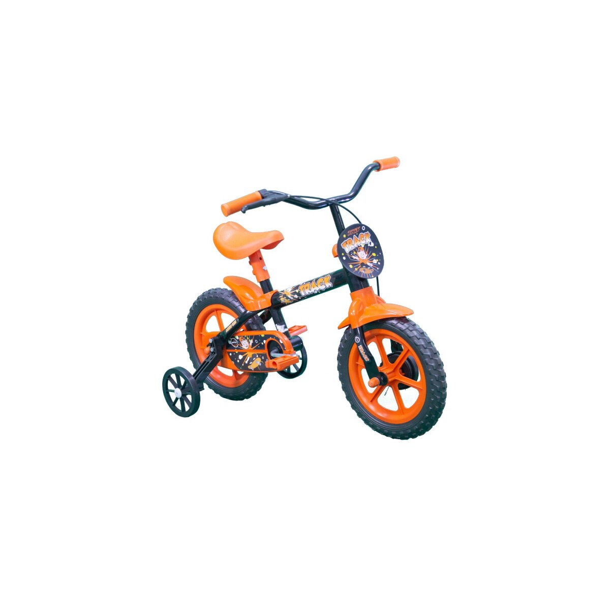 Bicicleta Track Iris Aro 12 - Naranja/Negro 