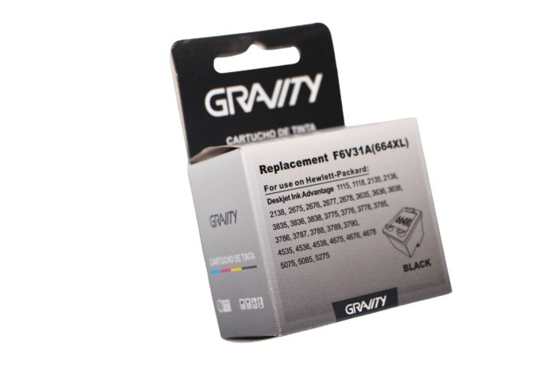 CARTUCHO PARA HP 664 XXL COLOR NEGRO 