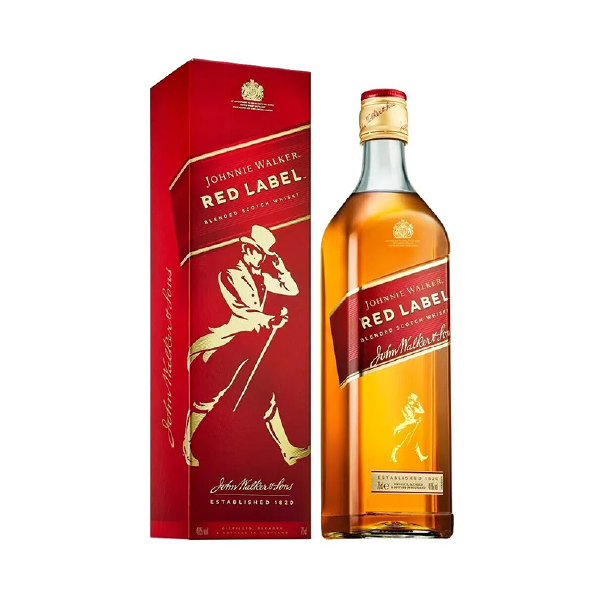 Whisky JOHNNIE WALKER Red Label 1 L 