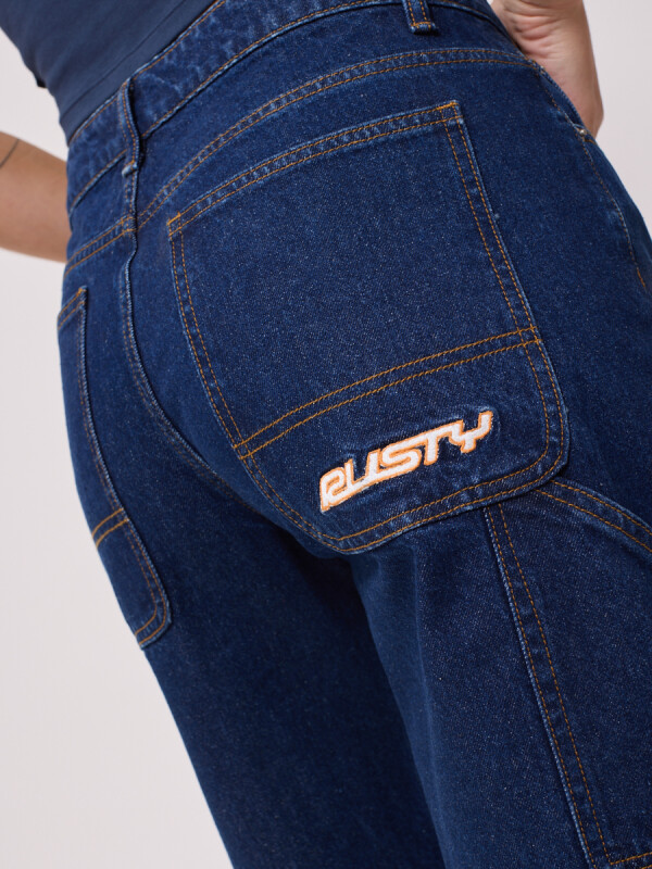 SHORT JEAN MIRELA RUSTY Azul Oscuro