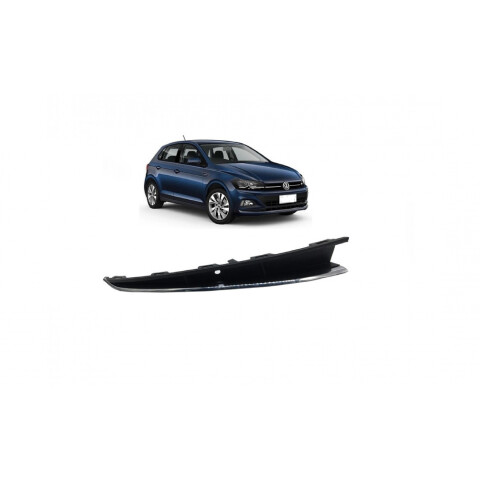 MOLDURA DE PARAGOLPE IZQUIERDO VIRTUS / POLO 18/... Moldura De Paragolpe Izquierdo Virtus / Polo 18/...