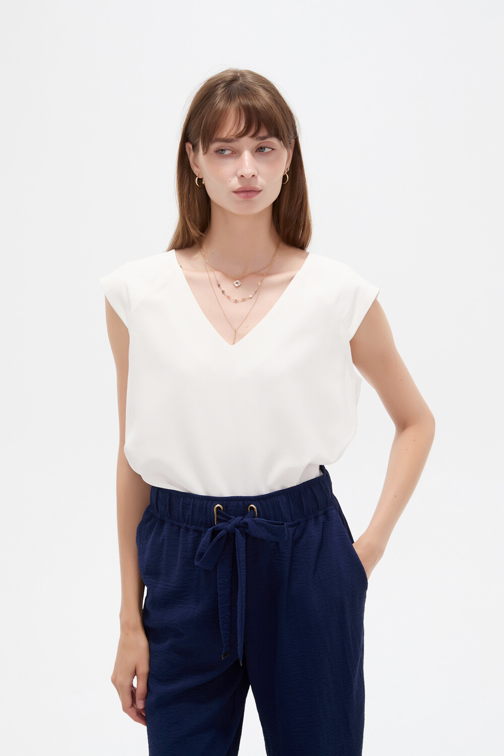 Blusa Zunel Marfil / Off White