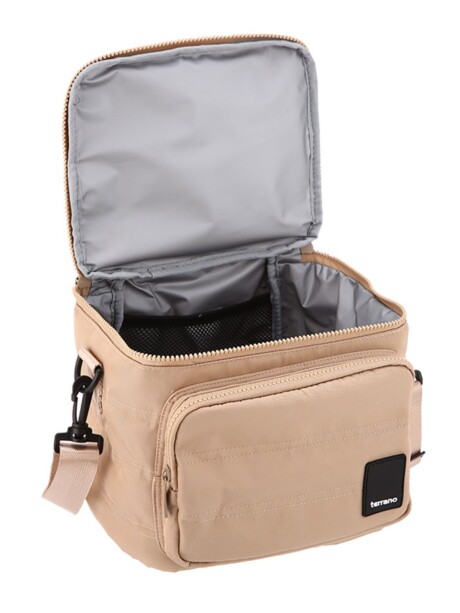 Lonchera Capitoneada Taupe