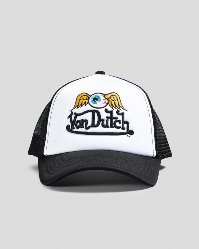 Gorra Von Dutch Trucker Baker Eyeball Unisex - Black Gorra Von Dutch Trucker Baker Eyeball Unisex - Black