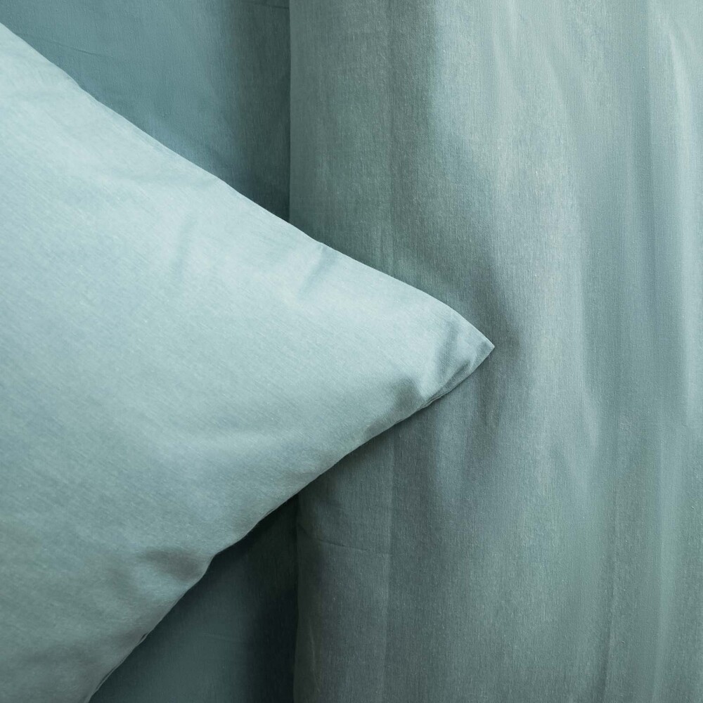 JUEGO SÁBANAS KING ALGODON-Y-POLIESTER CHAMBRAY