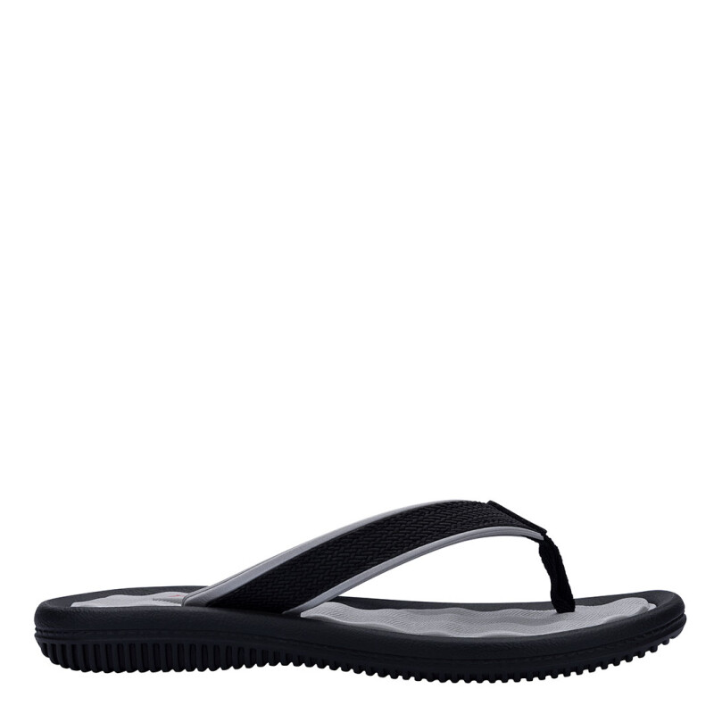 Sandalias de Mujer Rider Dunas Thong Negro - Gris