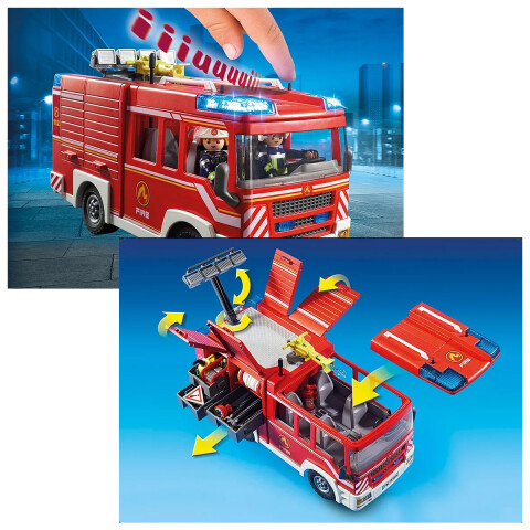 Camión de Bomberos Playmobil 138 Piezas con Figuras U