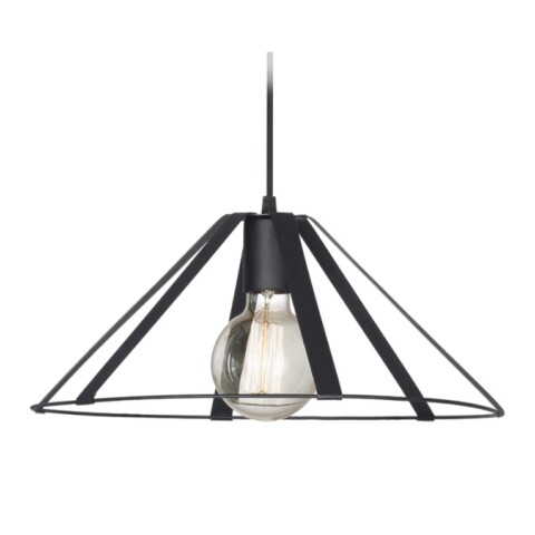 COLGANTE ESQUEL 1L CONICO NEGRO E27 COLGANTE ESQUEL 1L CONICO NEGRO E27