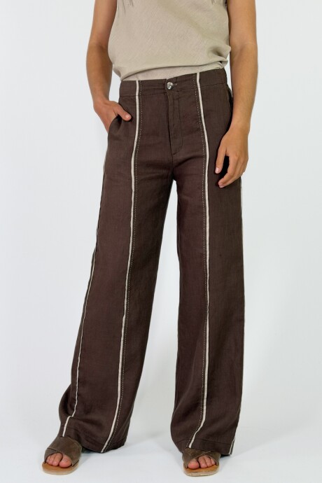 PANTALON CAILA Chocolate