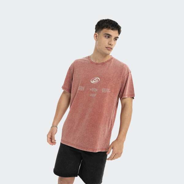 Remera Reef Oversize Rojo