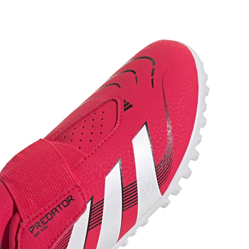 Championes adidas Predator Club Hook Turf Red & White