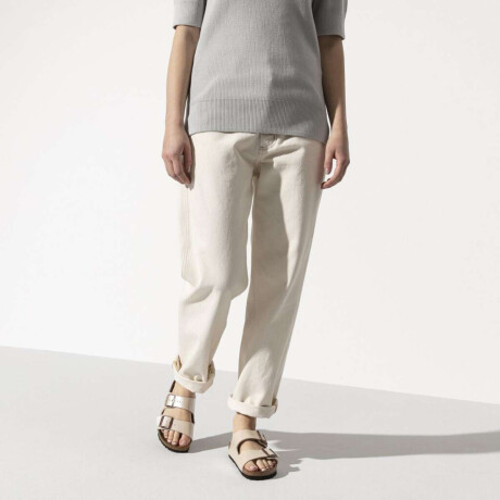 Sandalias Birkenstock Arizona Bf Graceful Pearl White