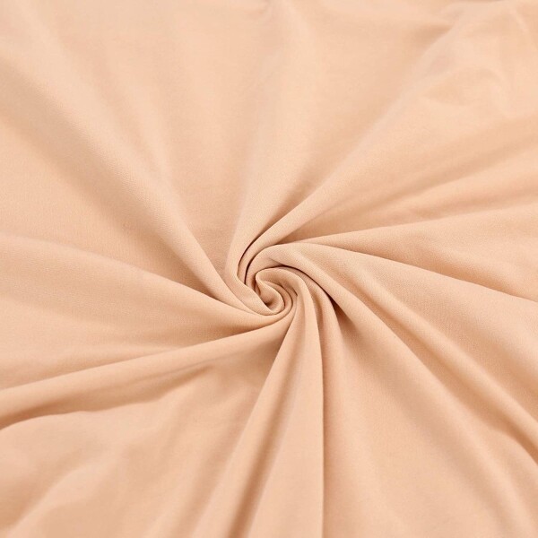 Funda Cubre Sillas Universal Comedor Elastizada Lavable X4 Variante Color Beige