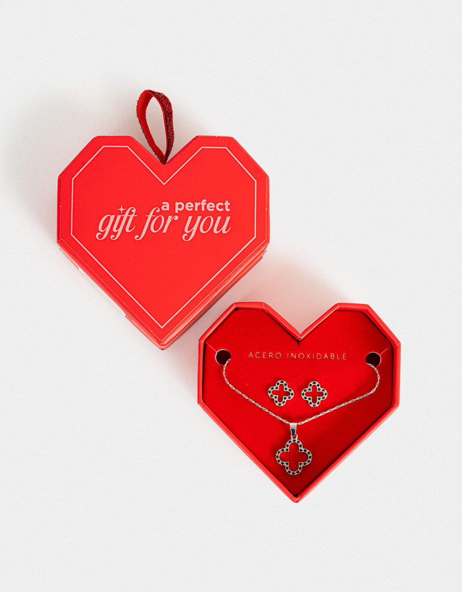 Set De Aros Pasantes Y Cadena 