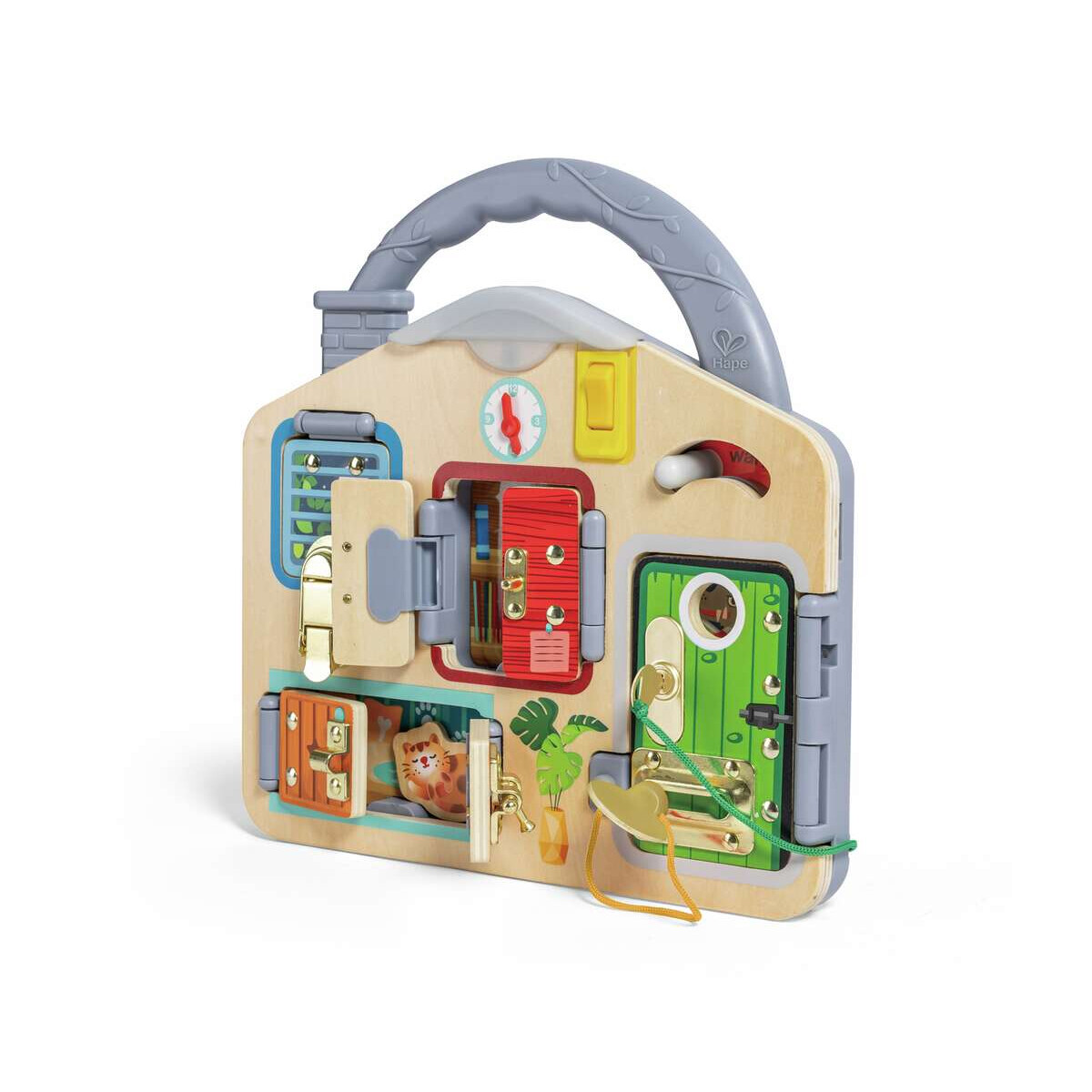 Tablero de juego Bloquea y aprende Hape 