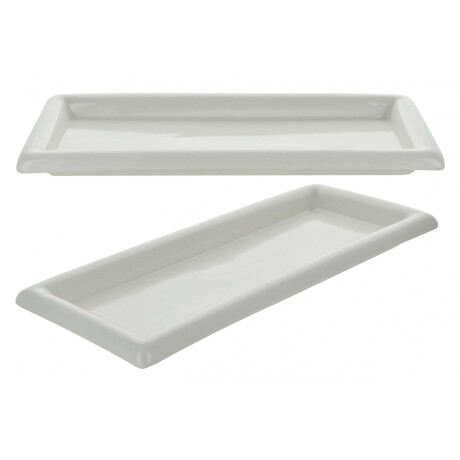 Plato de ceramica rectangular Plato de ceramica rectangular