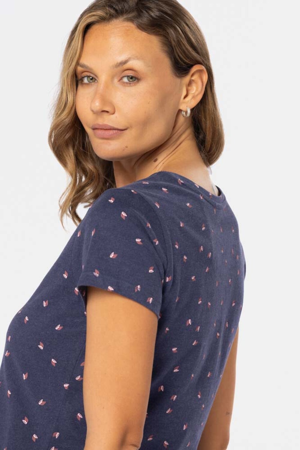 REMERA ESTAMPADA Azul